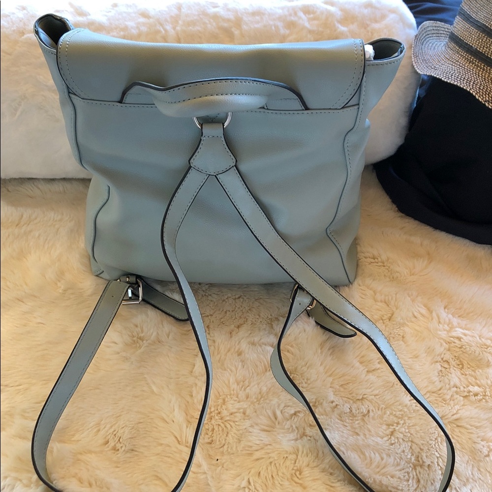 Chic Light Blue Backpack - Picture 2 of 11